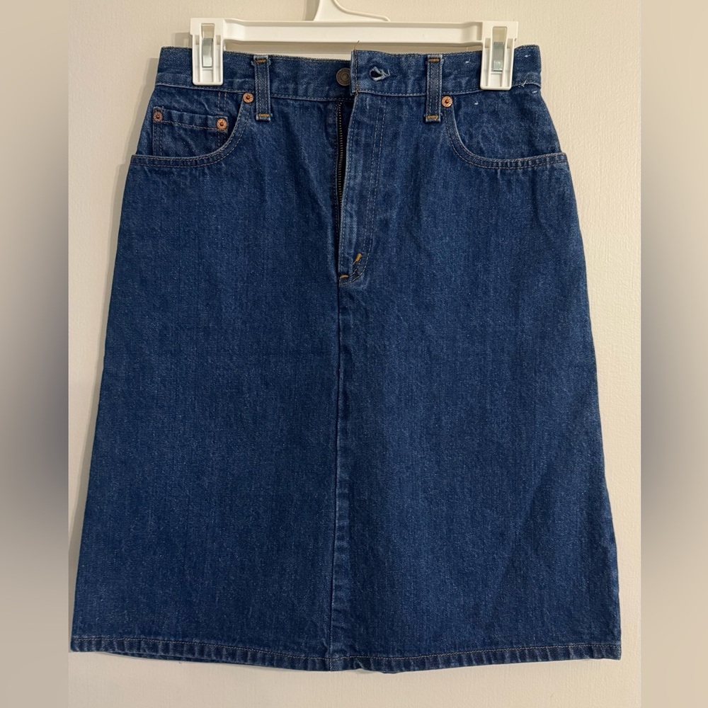 Levi’s Classic Denim Skirt W28 L23